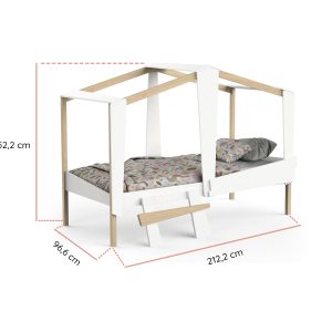 Hytteseng med Skuffer Cabane 90×200 Hytteseng med Skuffer Cabane 90×200